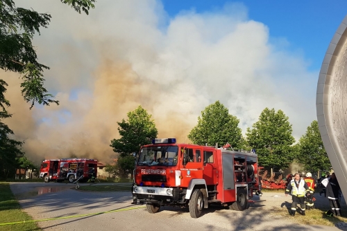 Wirtschaftsgebäudebrand 15.06.2017